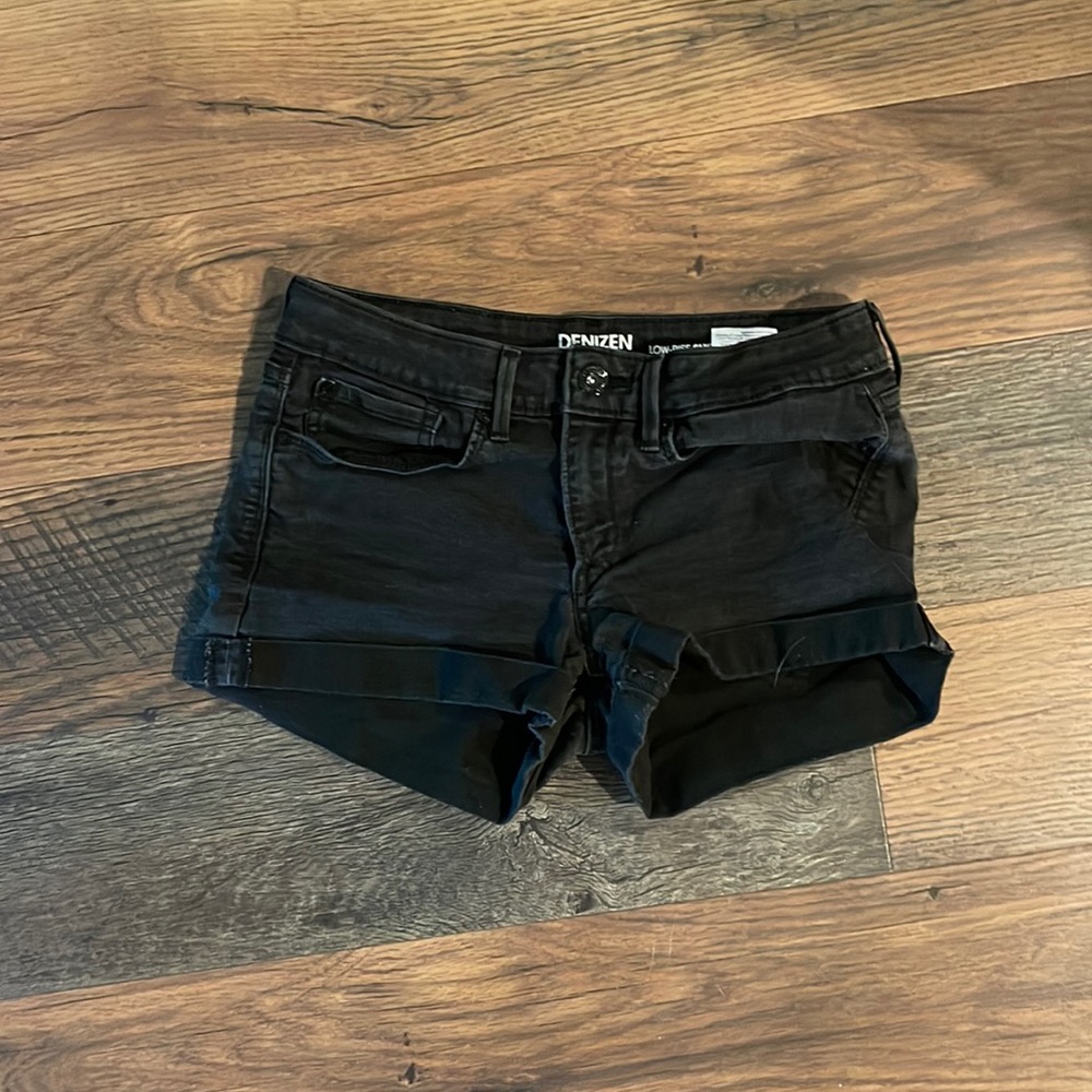 black american eagle shorts